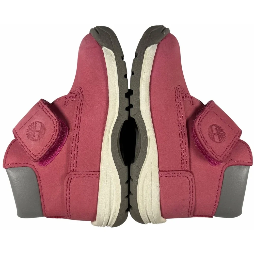 Timberland Toddler Girls Timber Tykes Hook & Loop Winter Waterproof Boots Size 5